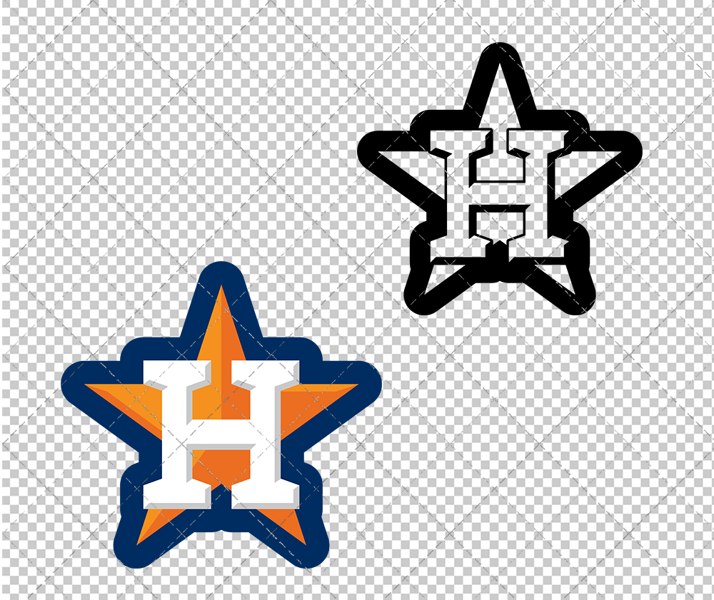 Houston Astros Concept 2013 002, Svg, Dxf, Eps, Png - SvgShopArt