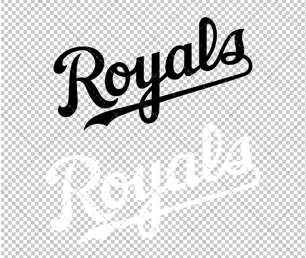 Kansas City Royals Jersey 2002, Svg, Dxf, Eps, Png - SvgShopArt