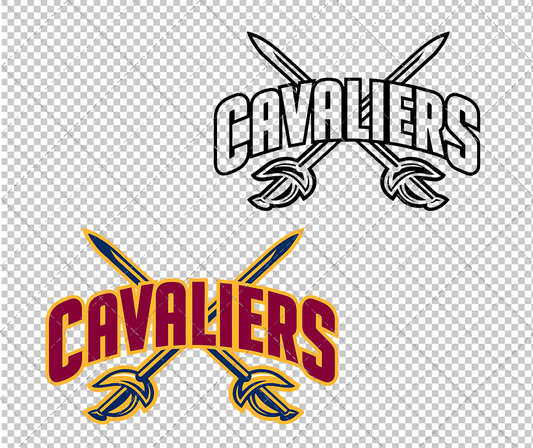 Cleveland Cavaliers Alternate 2010 004, Svg, Dxf, Eps, Png - SvgShopArt