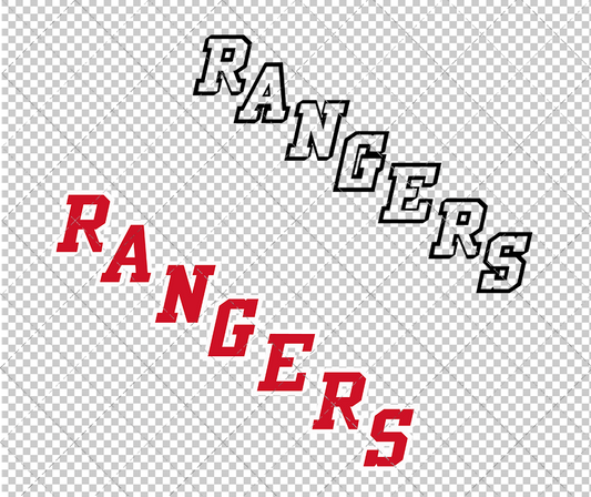 New York Rangers Jersey 1999 004, Svg, Dxf, Eps, Png - SvgShopArt