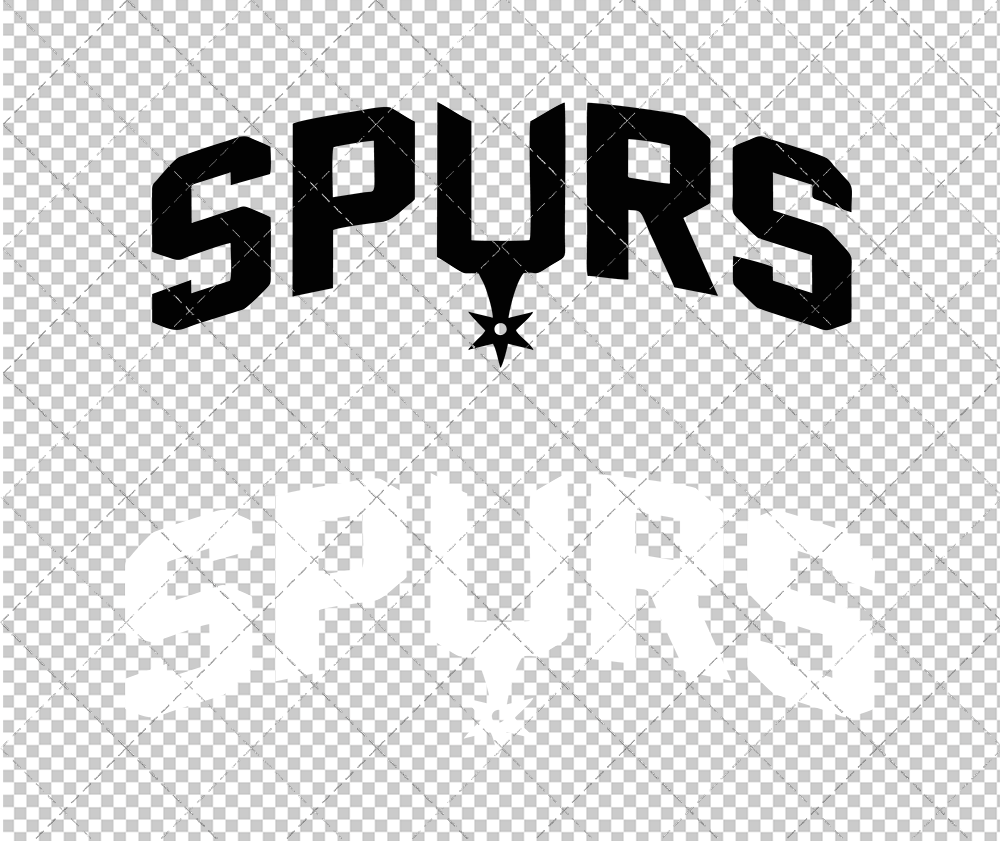 San Antonio Spurs Concept 2017 007, Svg, Dxf, Eps, Png - SvgShopArt