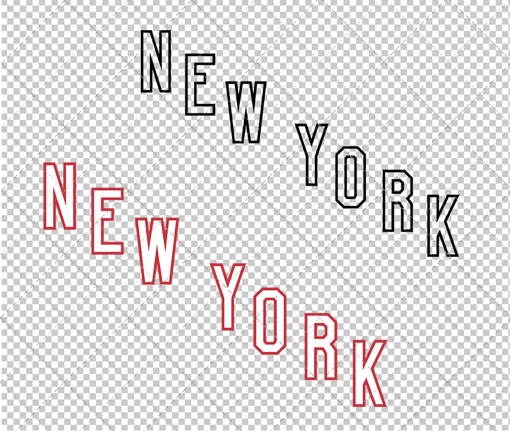 New York Rangers Jersey 2010 002, Svg, Dxf, Eps, Png - SvgShopArt