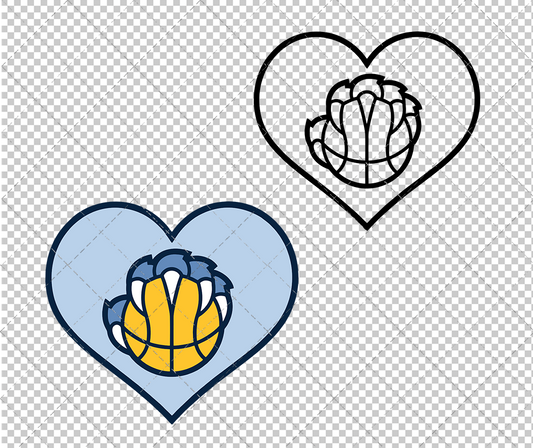 Memphis Grizzlies Concept 2018, Svg, Dxf, Eps, Png - SvgShopArt