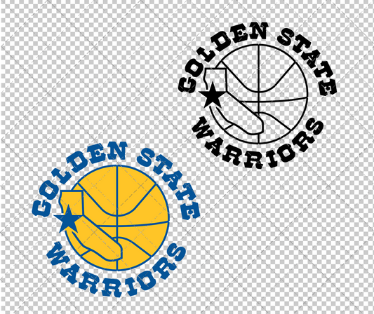 Golden State Warriors 1988, Svg, Dxf, Eps, Png - SvgShopArt