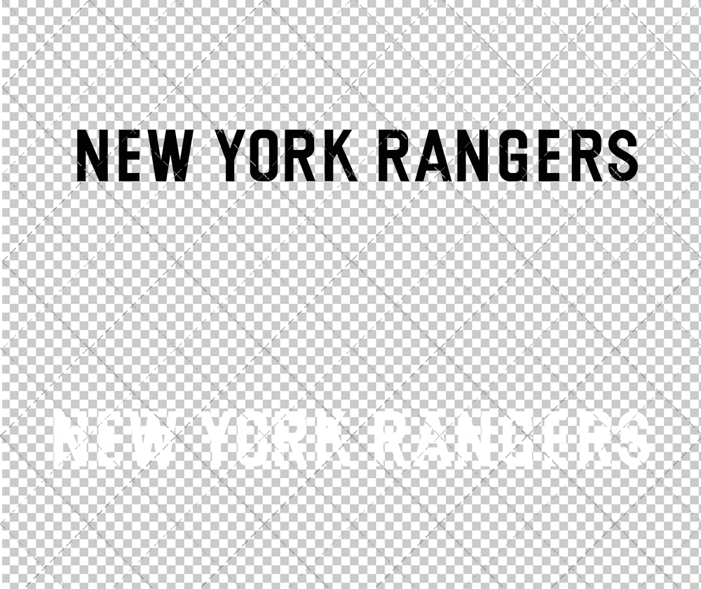 New York Rangers Wordmark Concept 1999 003, Svg, Dxf, Eps, Png - SvgShopArt