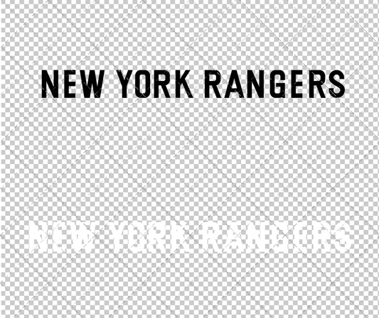 New York Rangers Wordmark Concept 1999 003, Svg, Dxf, Eps, Png - SvgShopArt