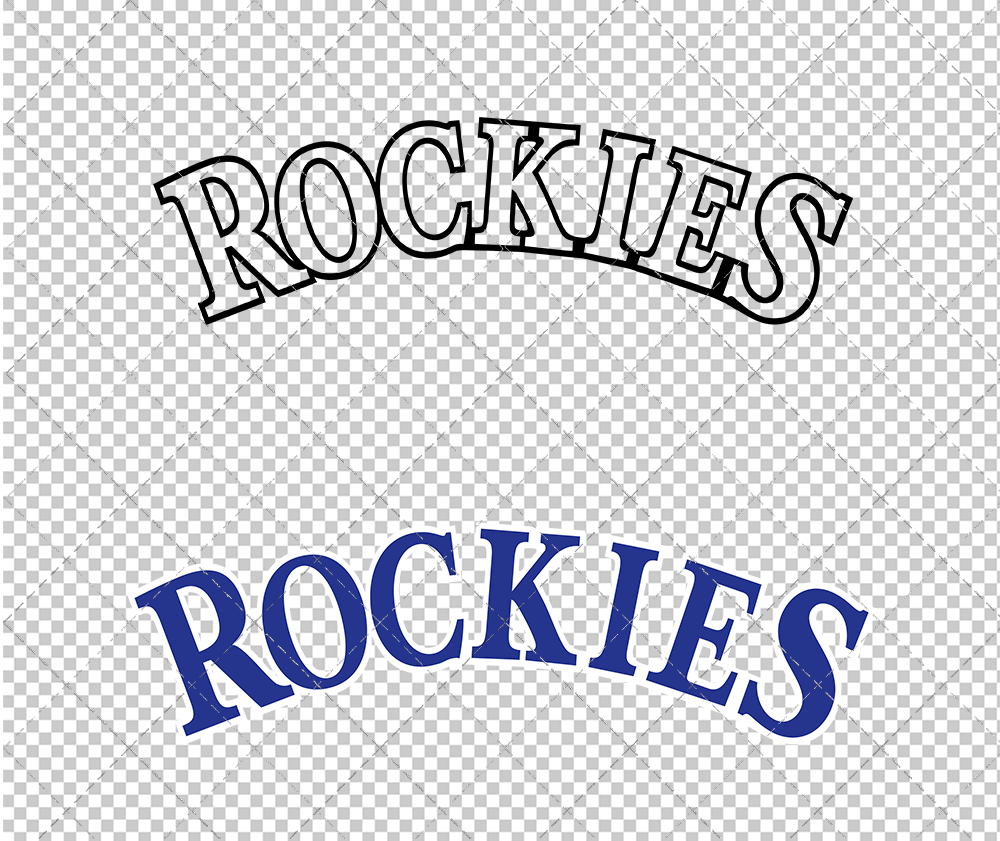 Colorado Rockies Jersey 1994, Svg, Dxf, Eps, Png - SvgShopArt