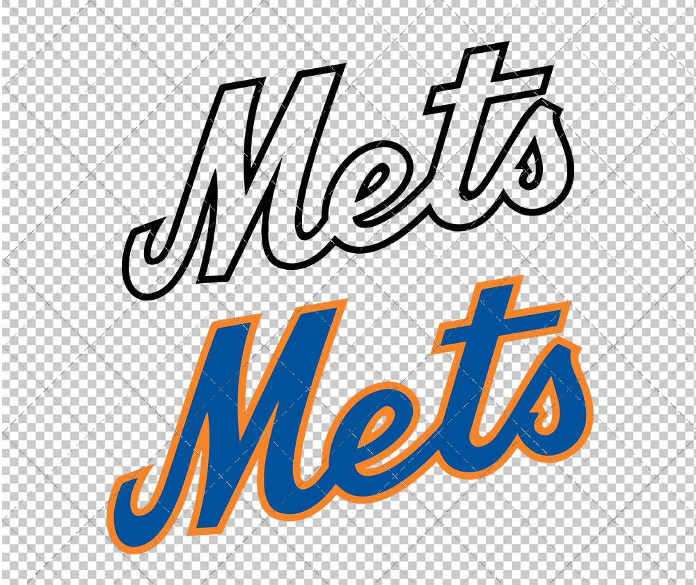 New York Mets Jersey 1974, Svg, Dxf, Eps, Png - SvgShopArt