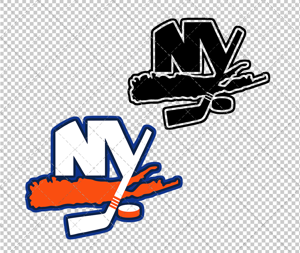 New York Islanders Concept 2017 004, Svg, Dxf, Eps, Png - SvgShopArt