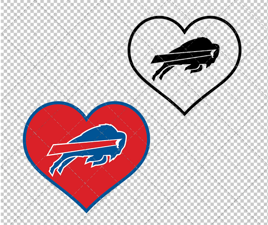Buffalo Bills Concept 1974, Svg, Dxf, Eps, Png - SvgShopArt