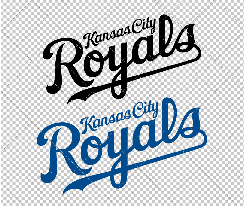 Kansas City Royals Wordmark 2010, Svg, Dxf, Eps, Png - SvgShopArt