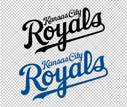 Kansas City Royals Wordmark 2010, Svg, Dxf, Eps, Png - SvgShopArt