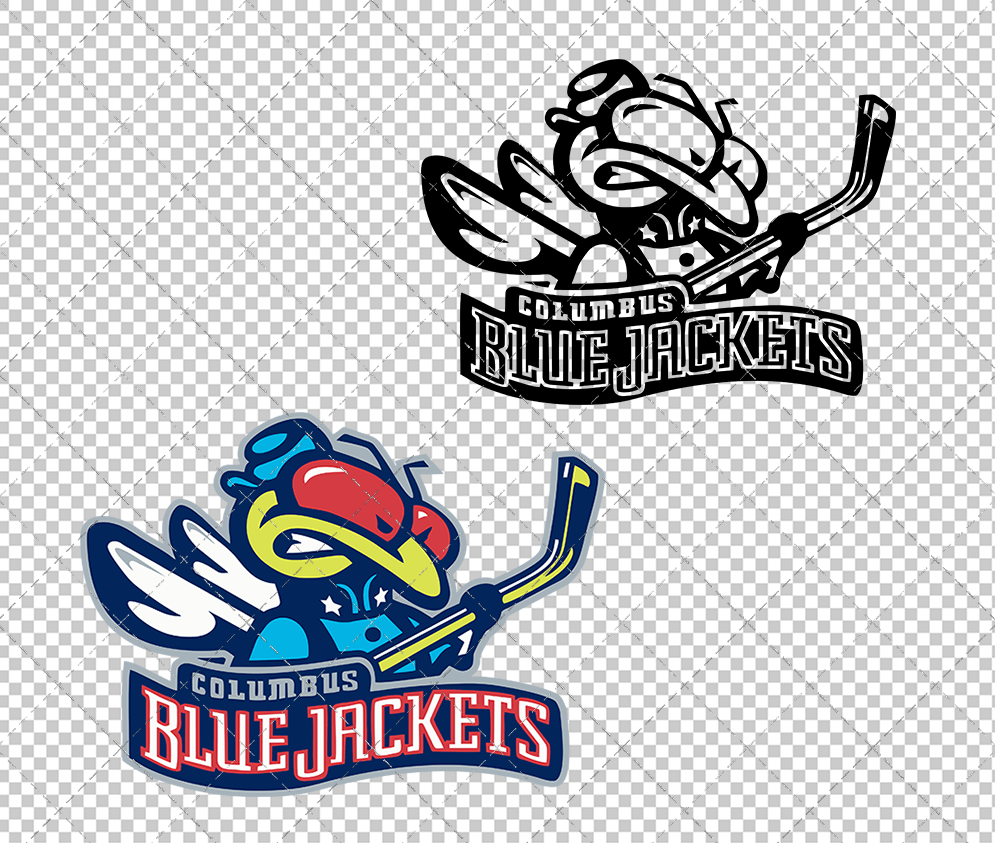 Columbus Blue Jackets Alternate 2000 002, Svg, Dxf, Eps, Png - SvgShopArt