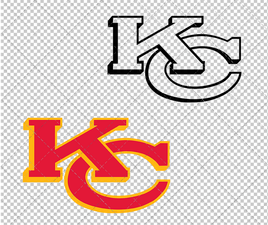 Kansas City Chiefs Concept 1972 008, Svg, Dxf, Eps, Png - SvgShopArt