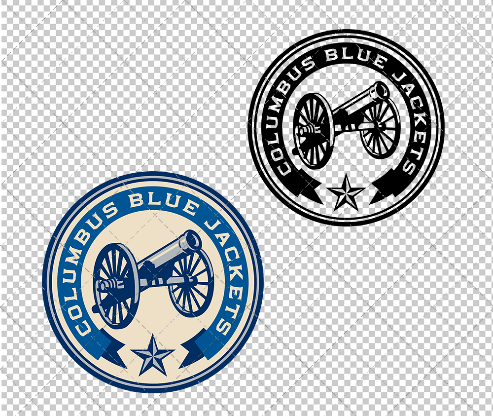 Columbus Blue Jackets Alternate 2010, Svg, Dxf, Eps, Png - SvgShopArt