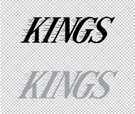 Los Angeles Kings Wordmark 1988, Svg, Dxf, Eps, Png - SvgShopArt