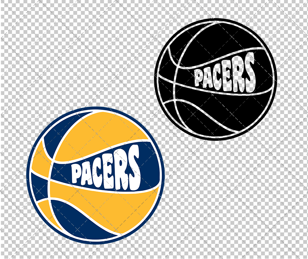 Indiana Pacers Concept 2017 004, Svg, Dxf, Eps, Png - SvgShopArt