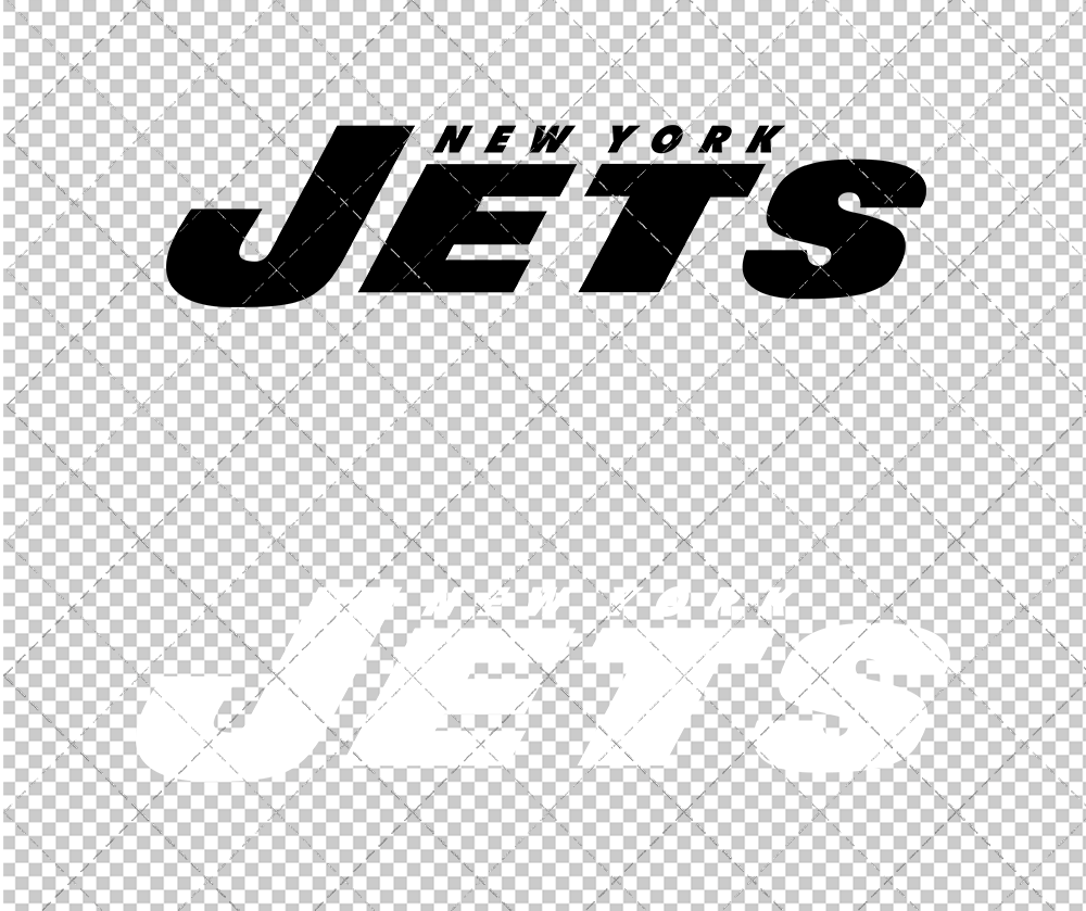 New York Jets Wordmark 1998 002, Svg, Dxf, Eps, Png - SvgShopArt