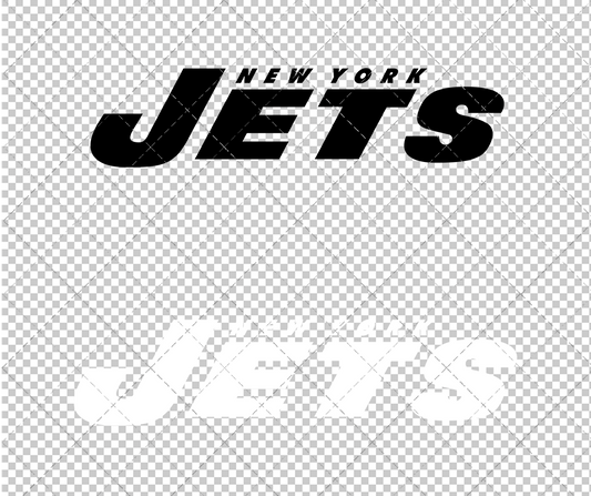 New York Jets Wordmark 1998 002, Svg, Dxf, Eps, Png - SvgShopArt