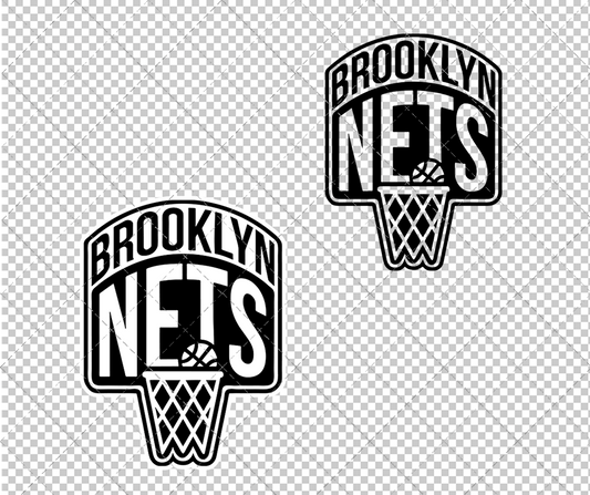 Brooklyn Nets Concept 2012 005, Svg, Dxf, Eps, Png - SvgShopArt