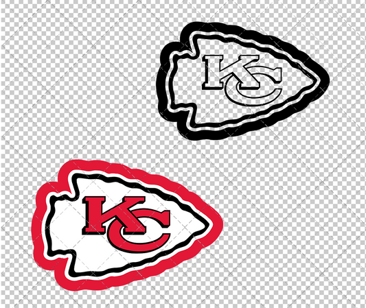 Kansas City Chiefs Concept 1972 002, Svg, Dxf, Eps, Png - SvgShopArt