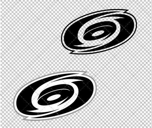 Carolina Hurricanes Concept 1997 002, Svg, Dxf, Eps, Png - SvgShopArt