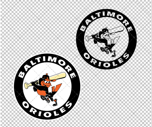 Baltimore Orioles 1966, Svg, Dxf, Eps, Png - SvgShopArt