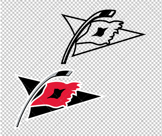 Carolina Hurricanes Alternate 1997, Svg, Dxf, Eps, Png - SvgShopArt