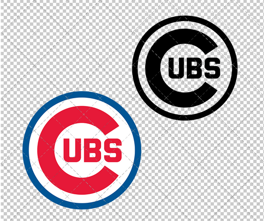 Chicago Cubs 1970, Svg, Dxf, Eps, Png - SvgShopArt