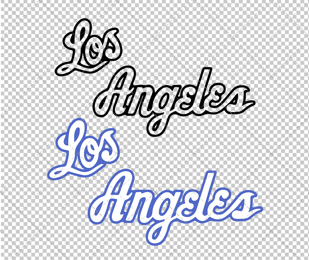 Los Angeles Lakers Wordmark 1960, Svg, Dxf, Eps, Png - SvgShopArt