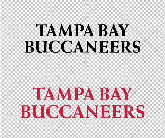 Tampa Bay Buccaneers Wordmark 1976, Svg, Dxf, Eps, Png - SvgShopArt