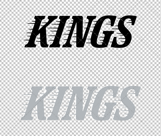 Los Angeles Kings Wordmark 2024, Svg, Dxf, Eps, Png - SvgShopArt