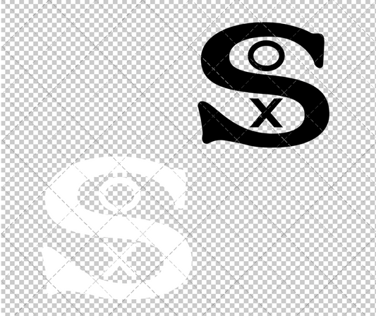 Chicago White Sox Cap 1929, Svg, Dxf, Eps, Png - SvgShopArt