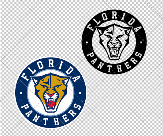 Florida Panthers Alternate 2009 002, Svg, Dxf, Eps, Png - SvgShopArt