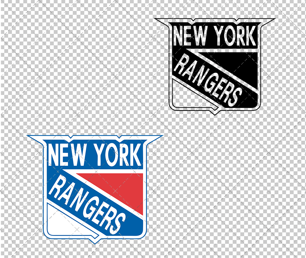 New York Rangers Alternate 1967, Svg, Dxf, Eps, Png - SvgShopArt