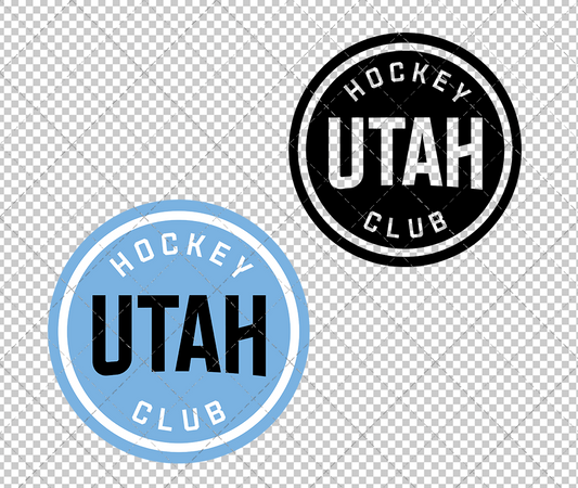 Utah Hockey Club Secondary 2024, Svg, Dxf, Eps, Png - SvgShopArt