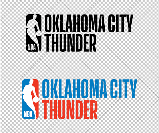 Oklahoma City Thunder Misc 2017, Svg, Dxf, Eps, Png - SvgShopArt