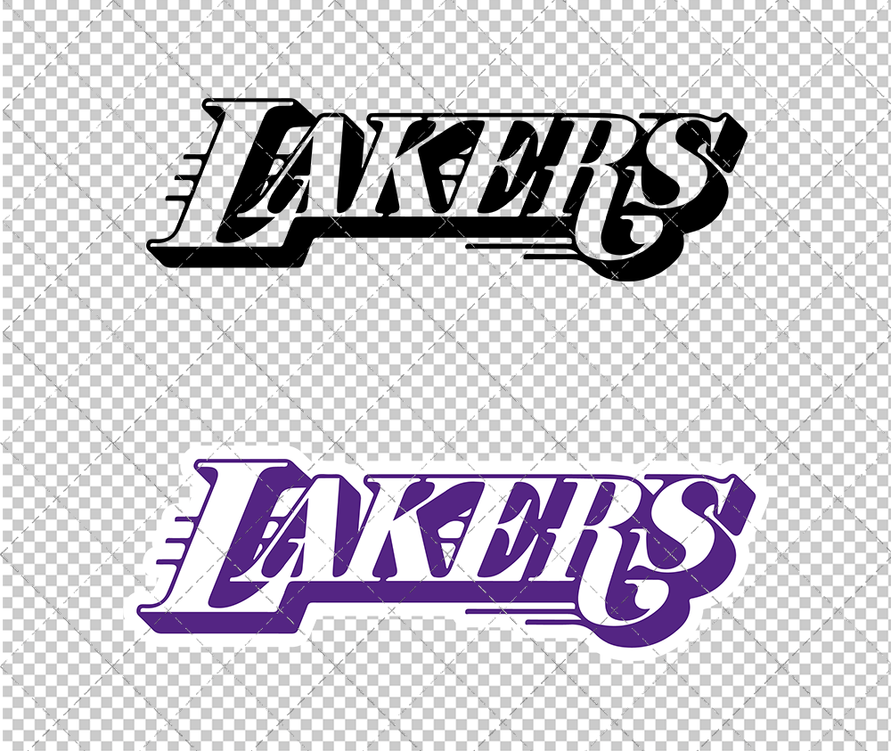 Los Angeles Lakers Concept 2001 008, Svg, Dxf, Eps, Png - SvgShopArt