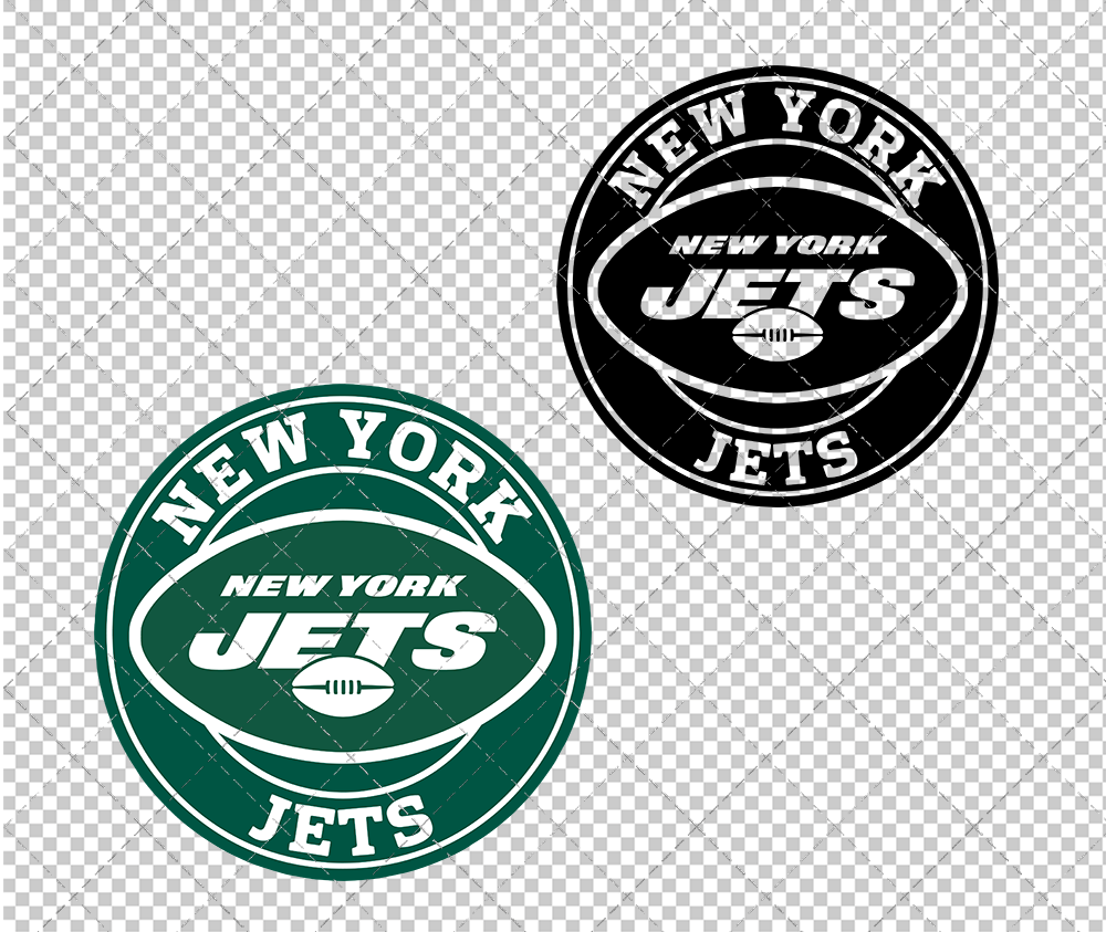 New York Jets Circle 2019, Svg, Dxf, Eps, Png - SvgShopArt