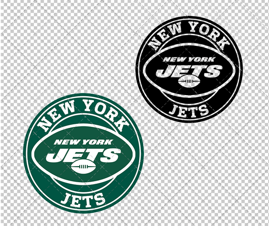 New York Jets Circle 2019, Svg, Dxf, Eps, Png - SvgShopArt