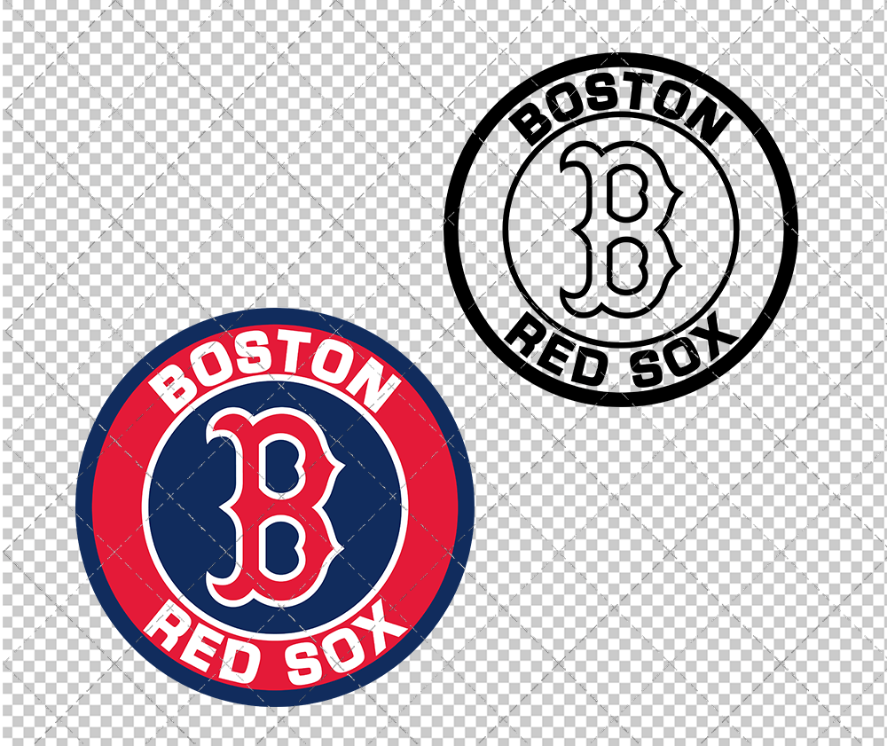 Boston Red Sox Circle 1997, Svg, Dxf, Eps, Png - SvgShopArt