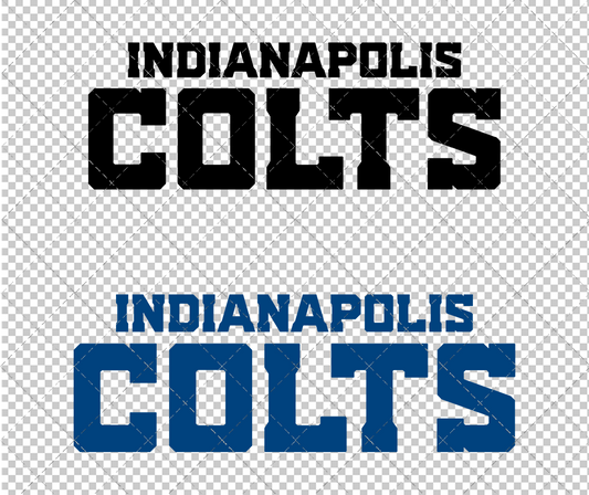 Indianapolis Colts Wordmark 2020, Svg, Dxf, Eps, Png - SvgShopArt