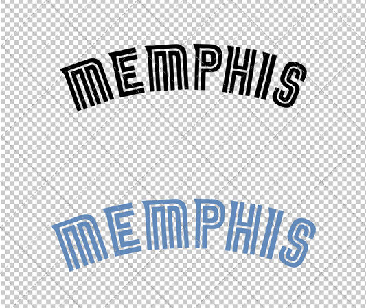 Memphis Grizzlies Jersey 2004 004, Svg, Dxf, Eps, Png - SvgShopArt