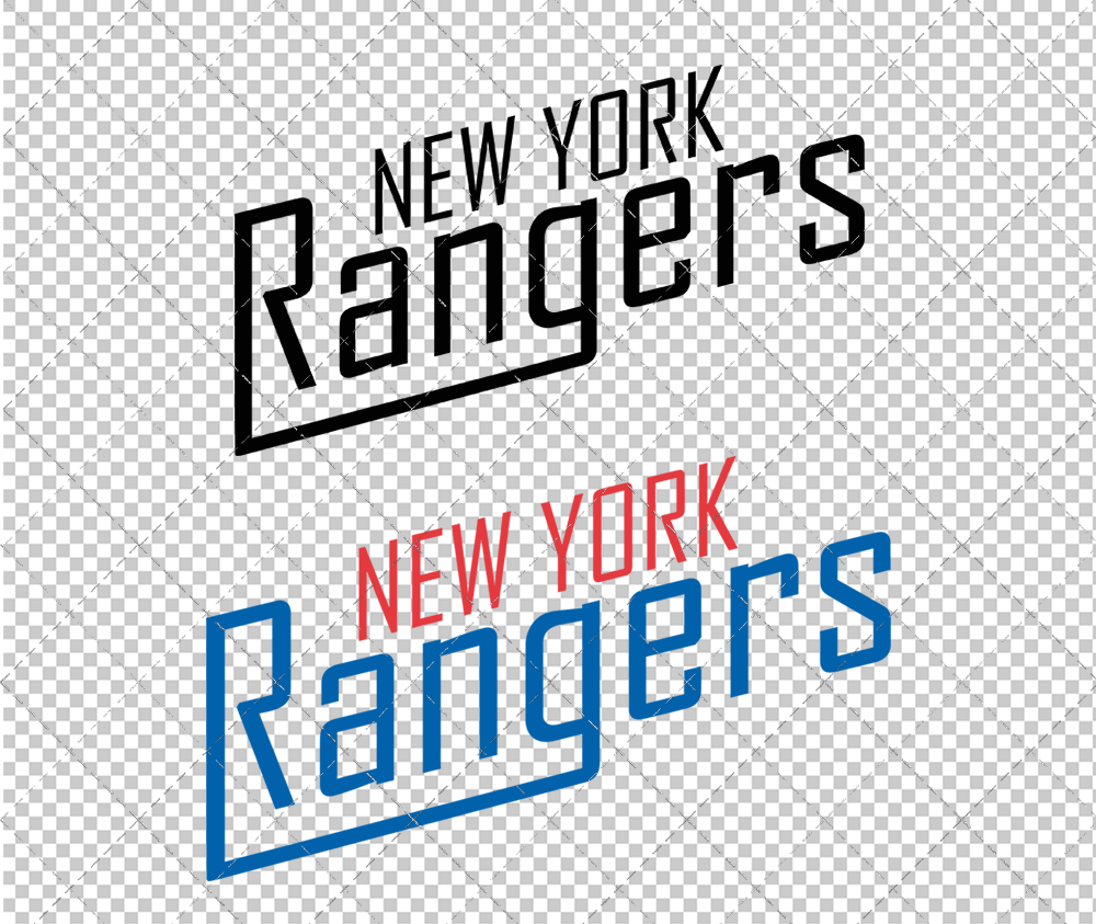 New York Rangers Wordmark Concept 1999 004, Svg, Dxf, Eps, Png - SvgShopArt