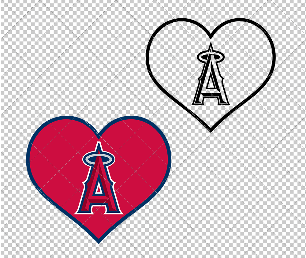 Los Angeles Angels Concept 2017, Svg, Dxf, Eps, Png - SvgShopArt