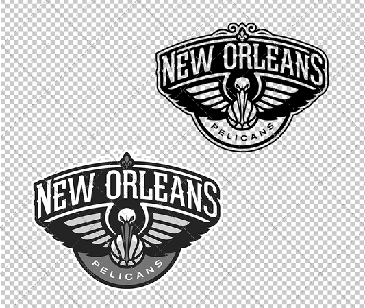 New Orleans Pelicans Concept 2013 004, Svg, Dxf, Eps, Png - SvgShopArt