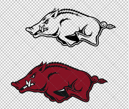 Arkansas Razorbacks Alternate 2014, Svg, Dxf, Eps, Png - SvgShopArt