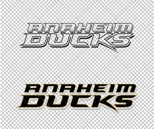 Anaheim Ducks Wordmark 2010 003, Svg, Dxf, Eps, Png - SvgShopArt
