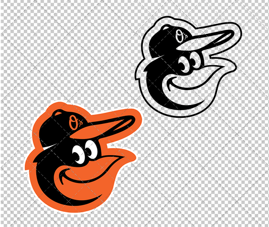 Baltimore Orioles Alternate 2012 003, Svg, Dxf, Eps, Png - SvgShopArt