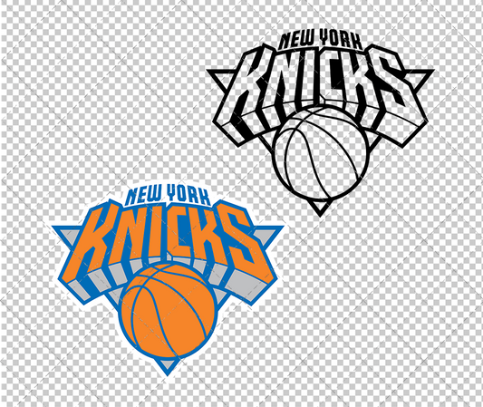 New York Knicks 2011, Svg, Dxf, Eps, Png - SvgShopArt